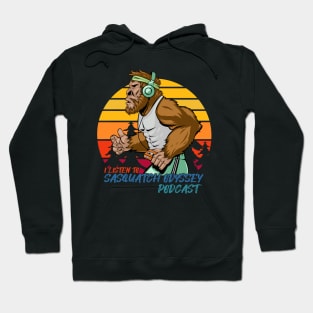 Sasquatch Odyssey - I Listen Graphic Design Hoodie